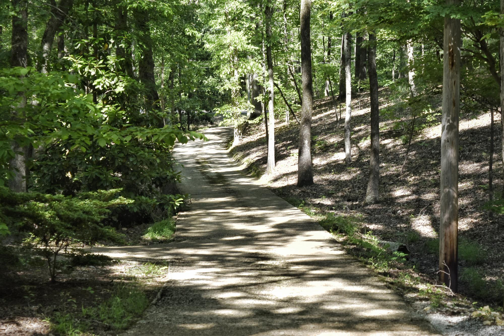 溪頭景點示意圖